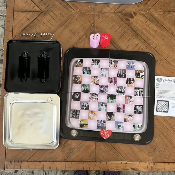 ❤️ I love Lucy Checkers Set ❤️